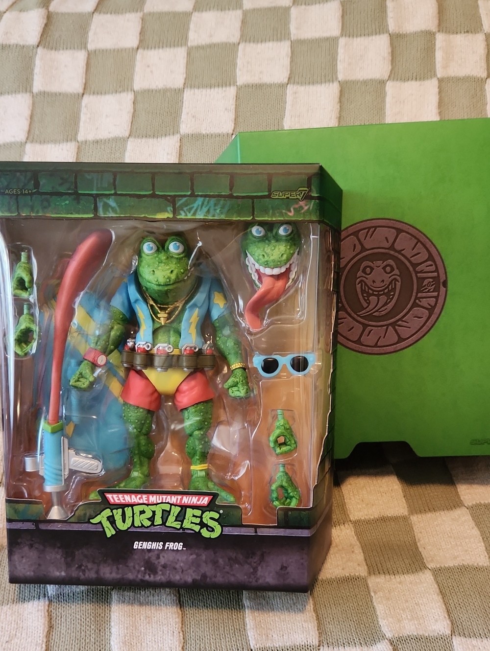 Teenage Mutant Ninja Turtles Genghis Frog Action Figure - Green